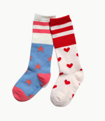 Star Heart Socks Set