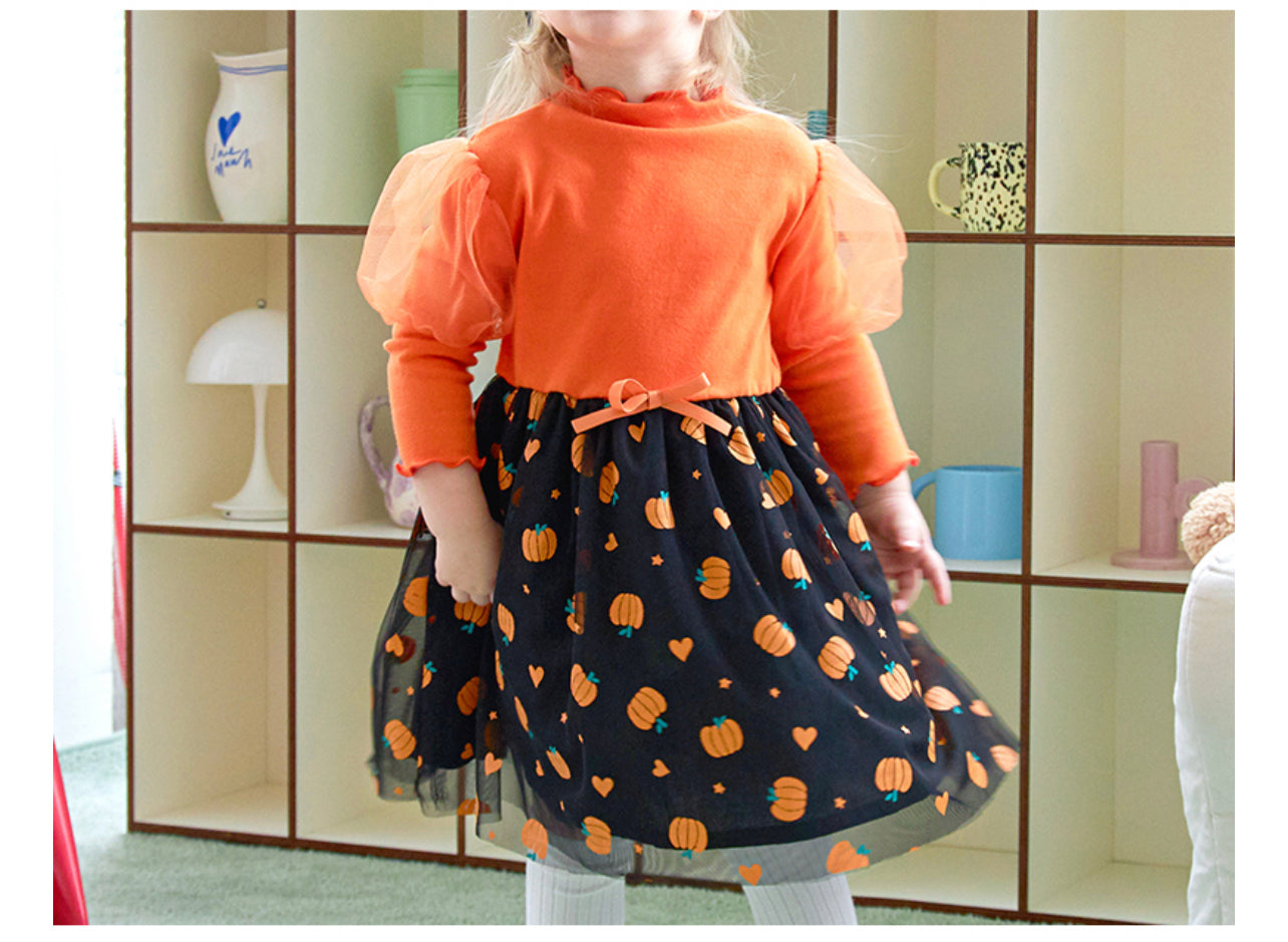 Berry Pumpkin Halloween Dress
