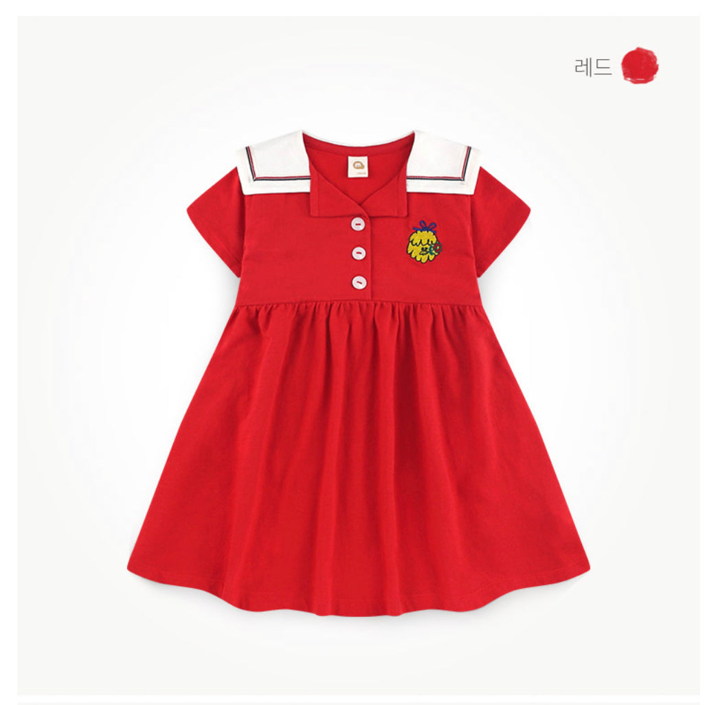Red Schoollook Dress